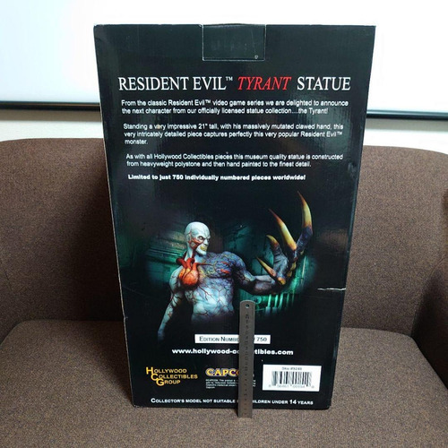 Resident Evil Tyrant Figura Statue Hcg, Limitado A 750 (Usado)