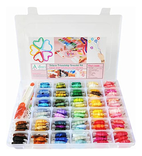 Kit De Hilo Para Pulsera De La Amistad 276 Hilos De Bordar Y