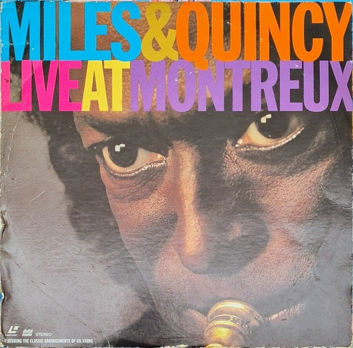 Imagen 1 de 2 de Laser Disc Miles Davis Live At Montreux