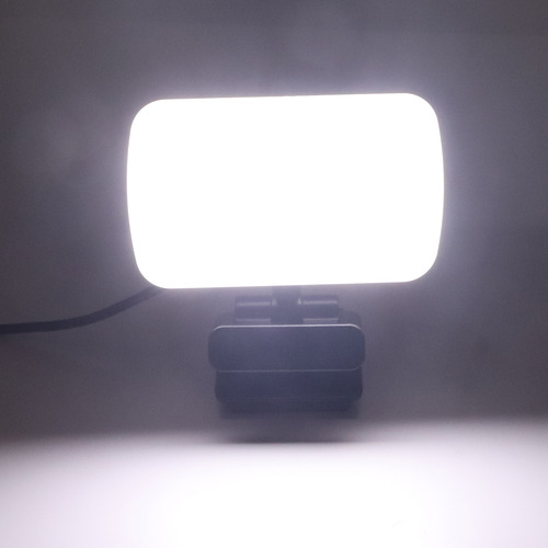 Webcam De Vídeo Led Usb 3 Cores, 10 Modos De Escurecimento F