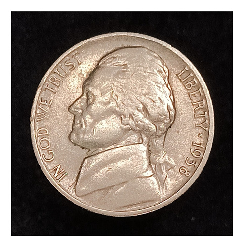 Estados Unidos 5 Cents 1938 Exc Km 192