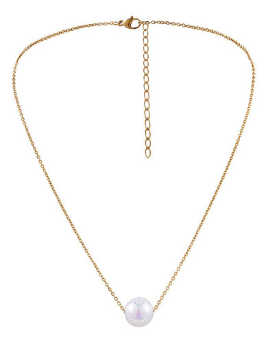 Collar De Perlas Con Forma De Sirena B Temperament Para Muje