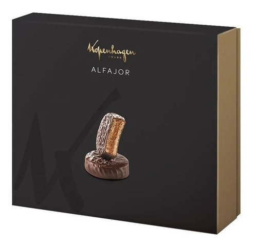 Chocolate Kopenhagen Alfajor Amargo 330g