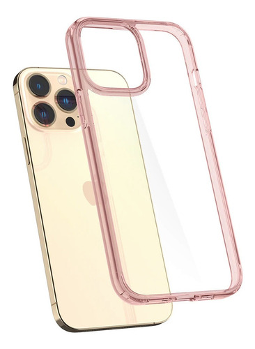 Imagem 3 de 7 de Capa Original Spigen iPhone 13 Pro Max Ultra Hybrid Rose Cry