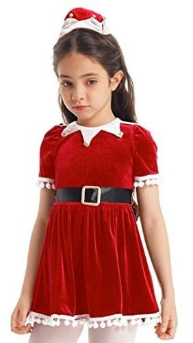 Yihuimin Bebé Niña Pequeña Santa Navidad B09f33hvpw1