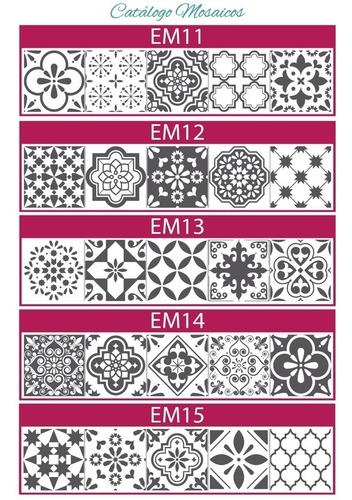 Imagen 6 de 7 de Vinilos Decorativos Escalera Escalones Mosaicos