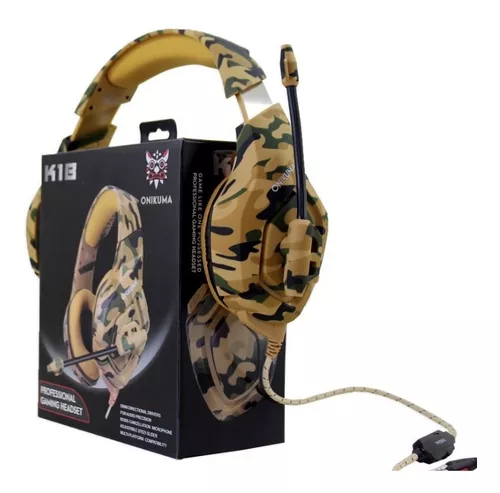 Headset Gamer Straton USB 2.0 Stereo LED Army Warrior - PH305