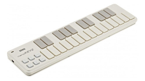 Imagen 2 de 4 de Controlador Midi Korg Nanokey 2 Blanco - B Stock