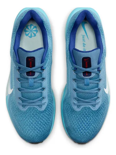 Nike Air Winflo 11 Tenis Azul De Hombre Para Ref:fj9509-401