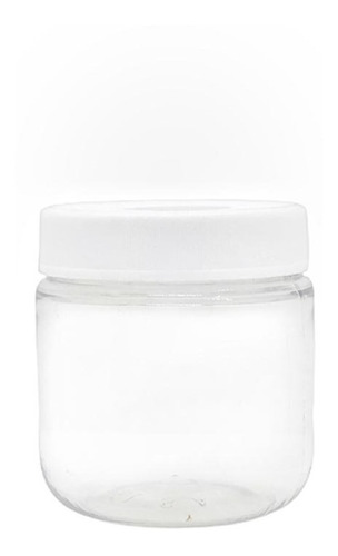 Pote De Crema Plastico Tapa Rosca Envase 170 Gr Pack X25