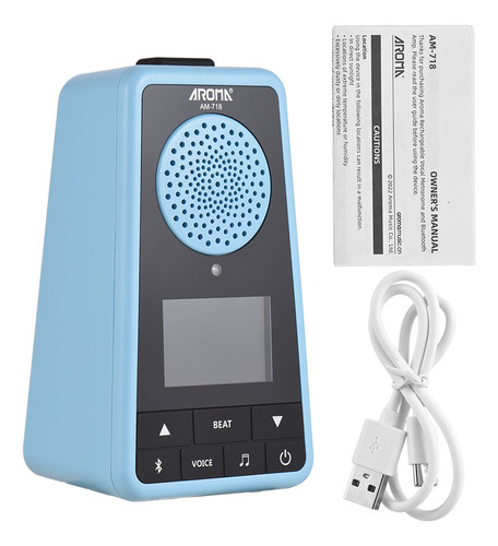 Batería De Tambor Recargable Electronic Metronome 1300mah