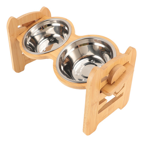 Cuencos Elevados Para Mascotas Para Perros Con Soporte Incli