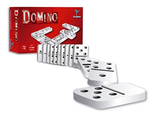 Juego De Mesa Domino Clasico Toto Games Fichas Plásticas