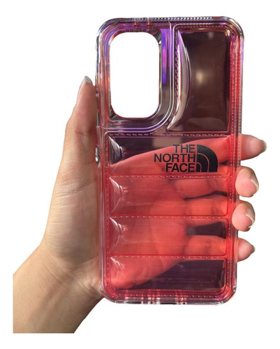 Funda Case The North Face Para Samsung 2 En 1 Rojo Samsung A55