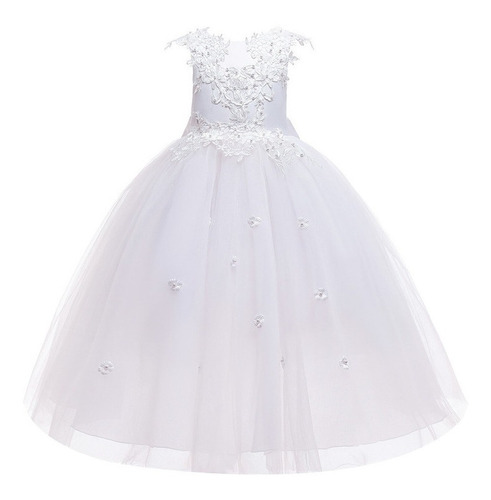 Vestido De Princesa De Niña De Flores De Boda Para Niños