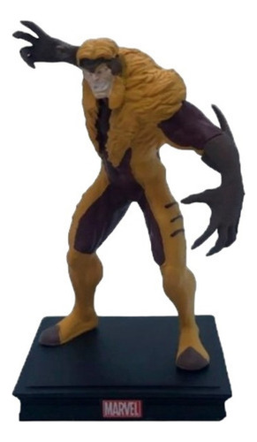 Sabretooth Marvel Heroes 3d Con Fascículo Salvat