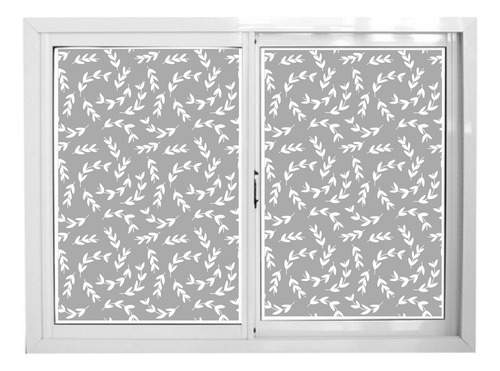 Esmerilado Autoadhesivo Decorativo Puertas Ventanas