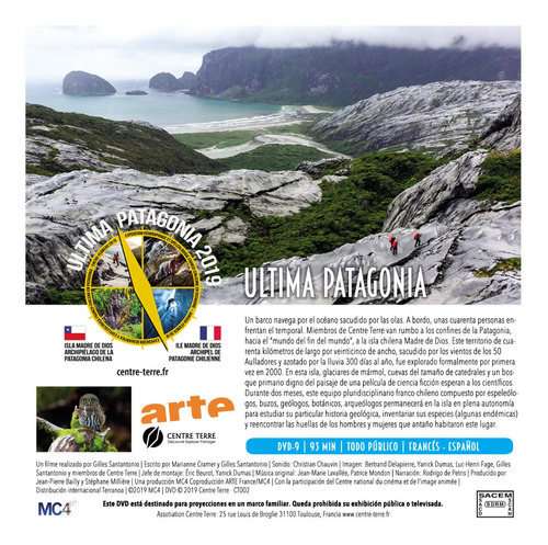 Dvd - Expedición Al Archipiélago Madre De Dios - Patagonia