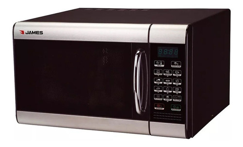 Horno Microondas James 31 L Grill Inoxidable Y Negro Dimm