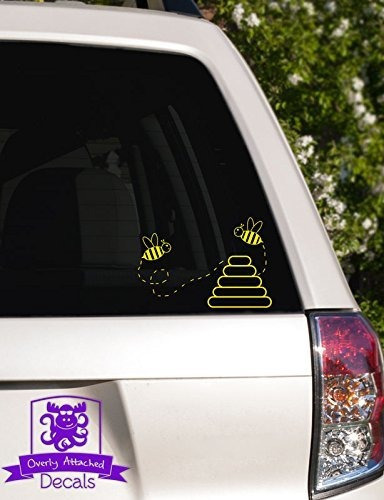 Calcomanias Para Coche Con Diseno De Abejas Y Colmenas 5