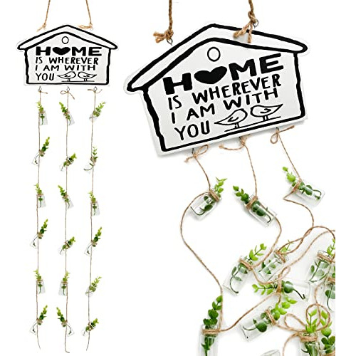 Wall Hanging Decor Wind Chimes Front Porch Decor Hangin...