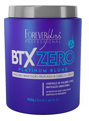 Forever Liss Btx Zero Platinum Blond 950g