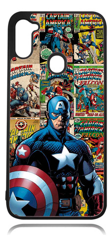 Funda Case Para Samsung A11 Capitan America