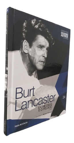 Livro/dvd Nº 24 Burt Lancaster Folha Grandes Astros Cinema