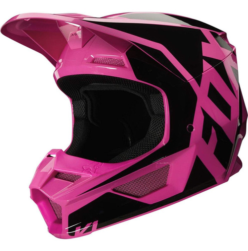 Casco Para Moto Fox Racing V1 Prix Hel Talla Xl Color Negro