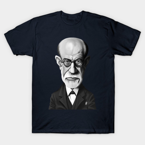 Remeras Solo Negra O Blanca History Time Freud Sigmund A 5