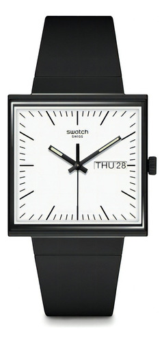 Reloj Swatch What If... Black? SO34B700