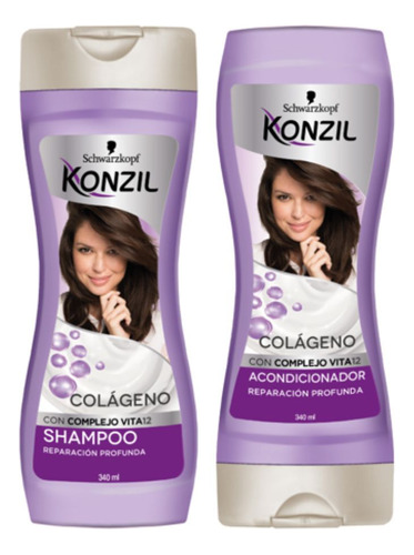  Shampoo Y Acond Colageno 340ml - Ml