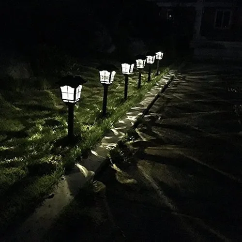 Luces Solares En El Camino Luces Al Aire Libre O Solares Luc