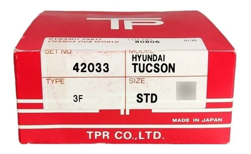 Anillos Std Hyundai Tucson 2.0 23040-23300 Aro Fino