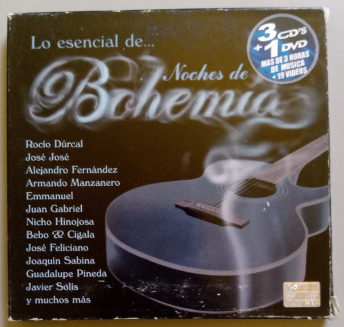 Lo Esencial De Noches De Bohemia Tres Cd's Más Un Dvd