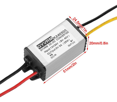 Módulo De Alimentación Buck Con Convertidor Dc-dc De 12 V/24