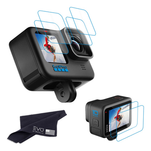 2 Juego Protector Pantalla Lente Para Gopro Hero 10 9 9h