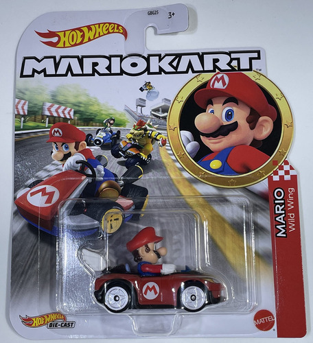 Hot Wheels - Mario Kart - Mario - Wild Wing -  - Menta/nrmi.