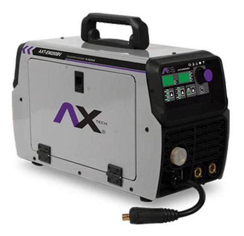 Soldadora inverter Axtech AXT-EM200BV gris y negra 50Hz/60Hz 110V/220V