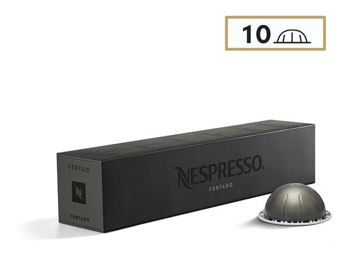 Cápsulas De Café Nespresso Vertuo Fortado - 10 Cápsulas