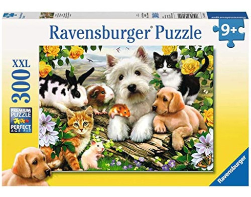 Ravensburger Happy Animal Buddies - Puzzle De 300 Piezas
