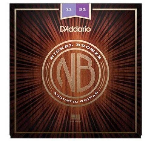 Encordoamento Violão 011 D'addario Aço Nickel Bronze Nb1152