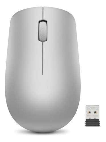 Ratón Inalámbrico Lenovo 530 Con Batería, Nano Usb De 2,4 Gh