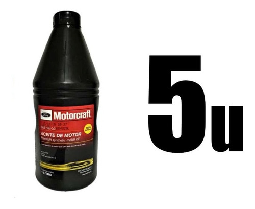 Aceite Genuino Ford Motorcraft® Sae 5w30 [diesel] (5 Unid.)