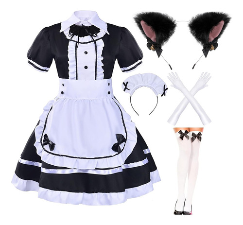 Anime Japonés Sissy Cosplay Sweet Classic Lolita Fancy Apron