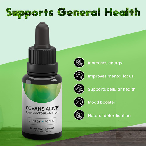 Suplemento Oceans Alive Chlorophyll Marine Fitoplancton 30 M