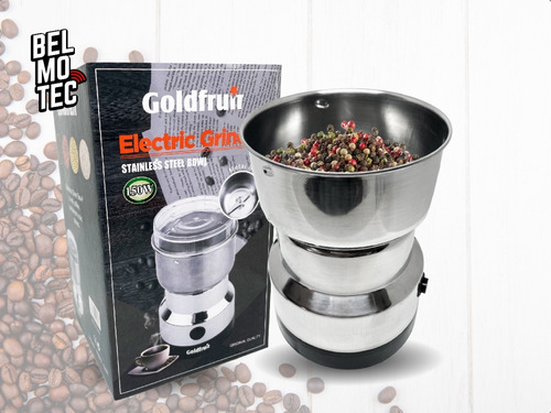 Imagen 7 de 10 de Molinillo De Granos De Café Electrico Especias Semilla Muele