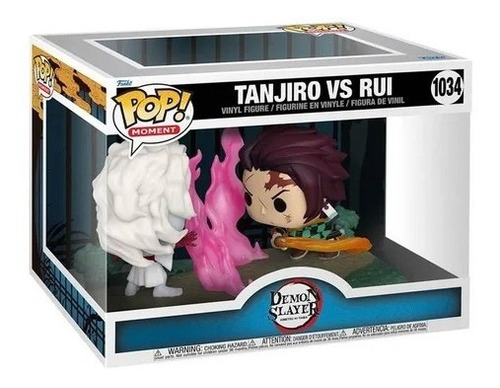 Funko Pop! Tanjiro Vs Rui #1034 10 PuLG Demon Slayer