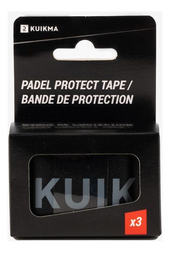 Padel Protect Tape X3 Negro Kuikma