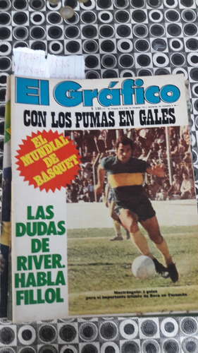 El Grafico 2974 5/10/1976 Boca Mundial De Basquet Los Pumas